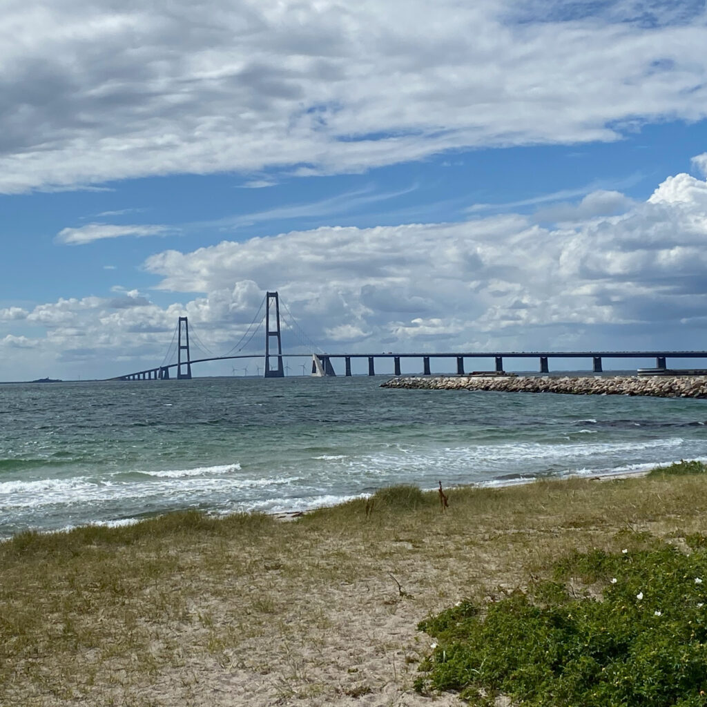 foto van de Storebælt Brug